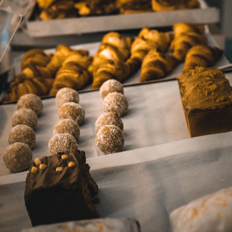 Hausgemachter Kuchen im Café Lübeck Altstadt - Konvent Café